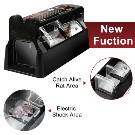 LW Electronic Mouse Trap Victor Control Rat Killer Pest Electric Rodent Zapper US - Electronic Small Mouse Trap (Rechargeable Version)