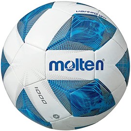 Molten Vantaggio Football, Superior Function And Design, Ultimate Ball Visibility, For Adults & Kids, 1000 Training Ball, Blue Flame, Size 4, For Boys and Girls Aged 9, 10, 11, 12, 13 & 14