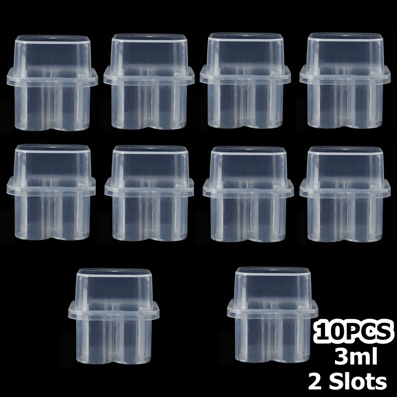 OrganiMax Refrigerator Storage Box – Peptide Vial Freezer Tube Container,