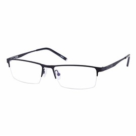 Fullwosing Shortsighted Glasses Nearsighted Alloy Half-Frame Glasses Men Women Strengths -0.5 to -6.0