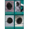 4 Inch Stainless Steel Vent Round Black Soffit Vent Cover