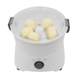Electric Potato PeelerCommercial Electric Potato Peeler Machine,Vegetables Peeling Machine, Electric Potato Peeler Commercial, One-button Drive Automatic Peeler Spinner for Kitchen(11.14x9.3inch)