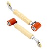 QWORK Seam Roller, 2 Pcs 40mm Silicone Seam Roller with