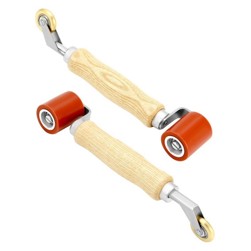 QWORK Seam Roller, 2 Pcs 40mm Silicone Seam Roller with