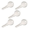Micro Traders 5Pcs UPVC Window Handle Key Compatible with Securistyle