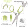 Yharnamite 3 Pcs Herb Scissors, 5 Stainless Steel Blade with