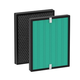 2 Pack Upgraded Airmega 150 Filter Replacement Compatible with Coway Airmega 150 (AP-1019C) & Airmega 160 Air Purifiers, True HEPA and Enhanced Activated Carbon Filter, AP-1019C-FP (Enhanced 150)