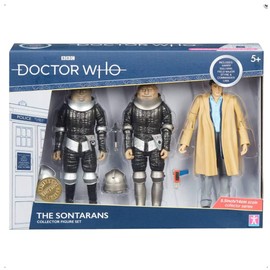 Doctor Who Collectible Action Figures The Sontarans Set Limited Edition