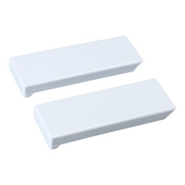 LUTH Premium Profi Parts 2x Cover Cap Cover Door Handle White for Liebherr 7426362 Fridge Freezer
