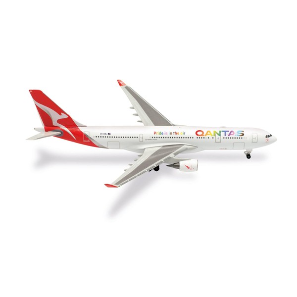 Herpa 1/500 Qantas Airbus A330-200 'Pride is in the Air'