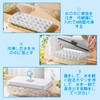 Coollooda Ice Cube Tray, Square Ice Maker, 32 Ice Maker,