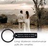 Long Distance Relationship Gifts for Him Boyfriend Girlfriend Keychain Gift