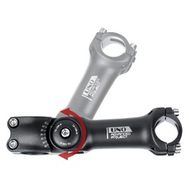 BESNIN Bike Stem 0-60 Degree 25.4 * 130mm, Adjustable MTB Stem Mountain Bike Handlebar Stem for Bicycle, Road Bike, MTB, BMX, Cycling（25.4 * 130mm）