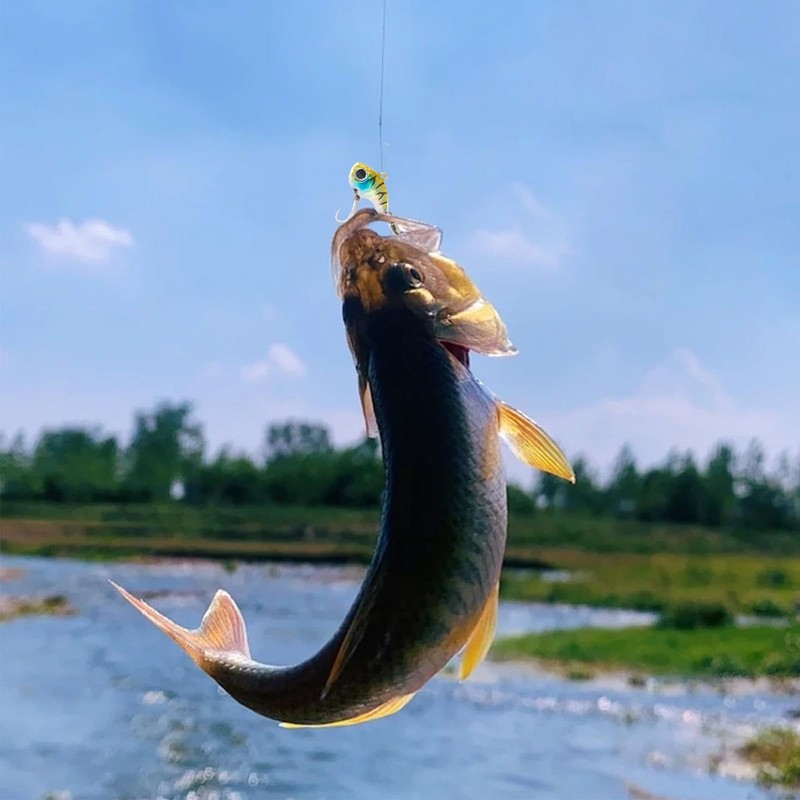 Top Water Fishing Lures | Swimming Lures,Highly Realistic Pre-Rigged Wobble