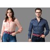 Canvas Double Grommet Hole Belt, Unisex, Double Prong Belts for