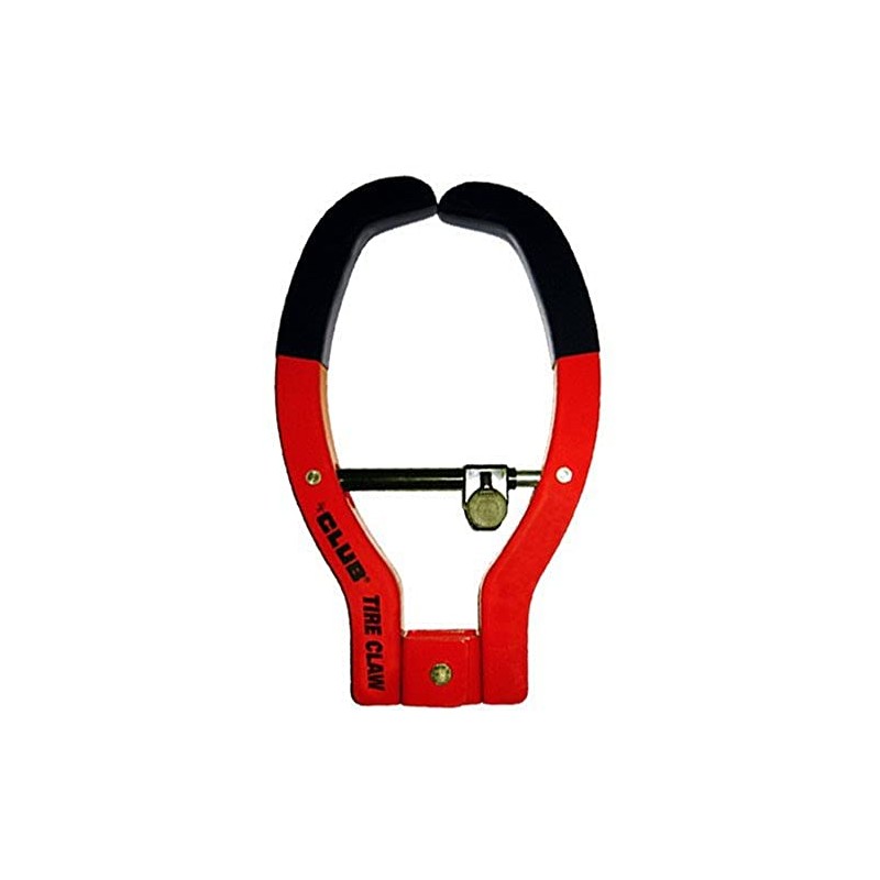 Winner International The Club 493 Tire Claw Security Device, Red