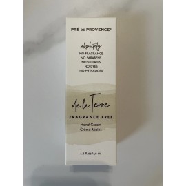 Pré de Provence Pre De Provence de la Terre Absolutely Fragrance Free Hand Cream 1.6 Oz