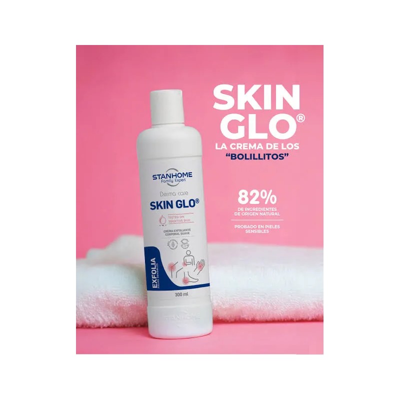 Crema Corporal Exfoliante Codos Rodillas Stanhome Skin-glo Piel Sensible