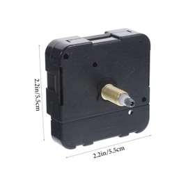 KONTONTY Long Shaft High Torque Quartz Clock Movement DIY Wall Clock Mechanism Replacement Parts Clock Supply Metal Plastic