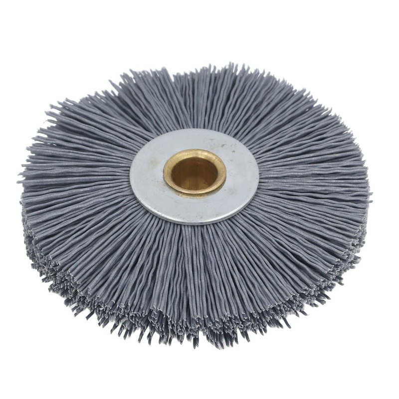 Key Machine Deburring Brush Nylon Bristles Burr Removal Cleaning Tool