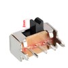 uxcell 20Pcs 2mm Horizontal Slide Switch SPDT 1P2T 3 Terminals