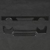 Center Console CD Panel Trim Cover Carbon Fiber Decoration Fit