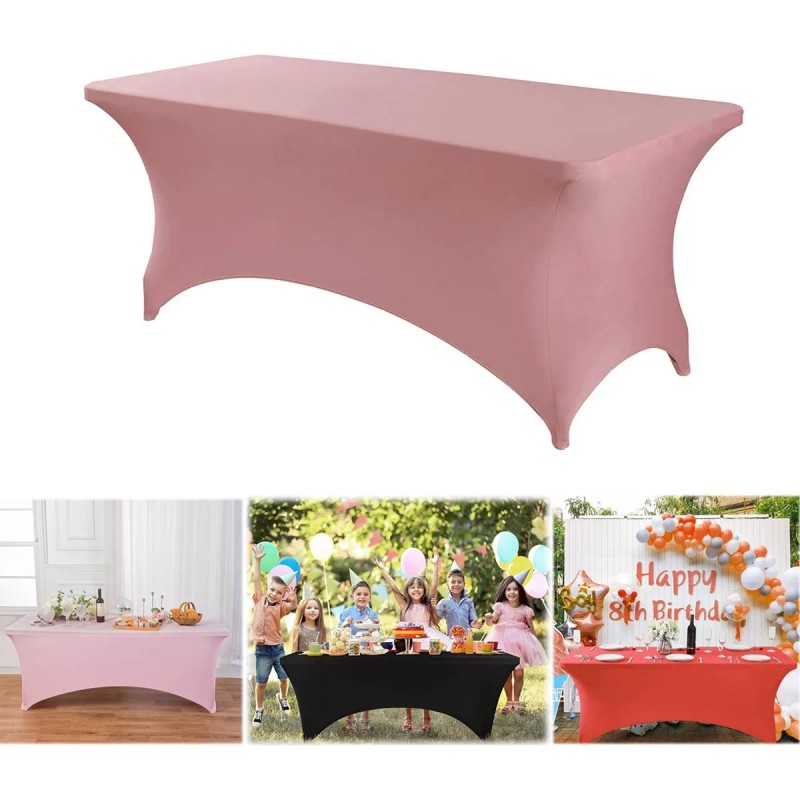 Funda Cubre Camilla Lashista Spandex Para Mesa P/fiesta
