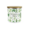Kitchen Herbs Peppermint Tea Storage Canister - White & Green