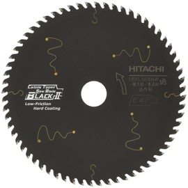 Hitachi Koki Black II Carbide Tipped Saw Blade for Circular Saws & Dust Collector, Hole Diameter 0.8 inch (20 mm)