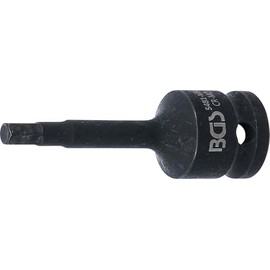 BGS Hex Bit Socket, 12.5 mm (1/2, BK, Sold as 1 Each, MMM 5481 – M6