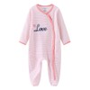 Kiddiezoom Baby Footed Cotton One-Piece Romper Jumpsuit Pajamas