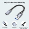 biaze USB C Female to USB Male Adapter, USB A