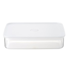 MUJI MDB65A2S Large Sealed Storage Container with Valve Can Be Used in Microwaves with Lid