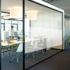 Moyishi One-Way Perforated Black Vinyl Privacy Window Film Electrostatic Adhesive