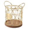 Coffee Pod Holder, K Cup Organizer Round Coffee Pod Basket
