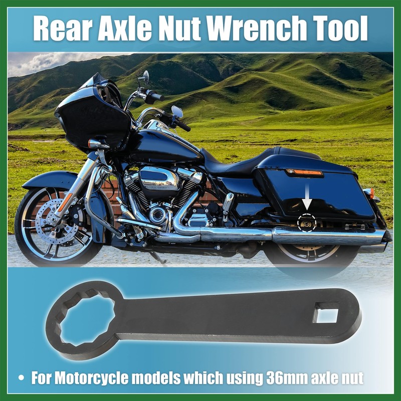 Motoforti 36mm Rear Wheel Axle Nut Torque Wrench Hand Tools