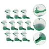ibasenice Automatic Cockatiel Dispenser - 10PCS Practical Birds Feeders Drinker