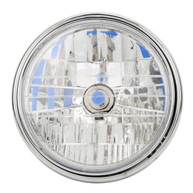 Headlights, Motorcycle Headlights, Front Headlights, Plastic Material, Road Lighting, Signal Showing, Clear Lens, Stylish and Durable, Fits Honda CB400 / CB500 / CB1300 / VTEC / VTR 250 Motorcycle