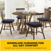 downluxe Indoor Chair Cushions for Dining Chairs, Soft and Comfortable