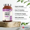 Odourless Garlic Capsules - High Strength 30,000mg - 180 Deodourised