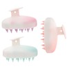 Baluue 3pcs Scalp Massage Brush Scalp Scrubber for Dandruff Small