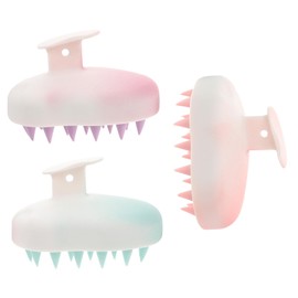 Baluue 3pcs Scalp Massage Brush Scalp Scrubber for Dandruff Small Head Scrubber Hair Massager Scalp Massaging Brush Shampoo Massager Brush Scalp Hair Exfoliate Scrub Hair Scrubber Pp