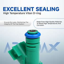 Fuel Injectors For/MAZDA 3 2004 2005 2.3L L4, For/MAZDA 6 2003 2004 2005 2.3L, For/MAZDA 5 2006 2007 2.3L, 0280156193 ‎FJ831 84212320 4PCS