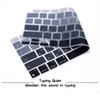 HRH Ultra Thin Korean Language Silicone Keyboard Cover Skin for