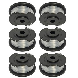 Kudoosen HT-19-401-003-06 Compatible with Hyper Tough HT-19-401-003-07,HT21-401-003-03,HT21-401-003-02 and 20V Max Hyper Tough String Trimmer,Replacement Trimmer Spool 0.065" 17ft Line -6Pack