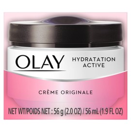 Olay Active Hydrating Cream Face Moisturizer, 2 Oz, Pack of 3