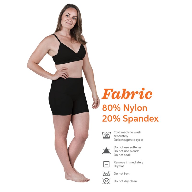 SRC Women's Compression Support Shorts (Orthotic/Brace) for Pelvic Floor Support,