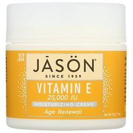 Jason Vitamin E Moisturizing Crème, 25000 IU, Parabens Free, 4 Ounces (Pack Of 1)