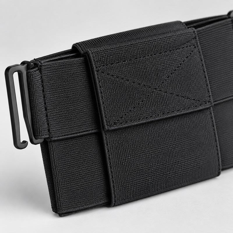 Outdoor Running Mini Invisible Waist Pack Fitted Stretch Pocket Invisible