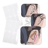 Pegatinas Parches Orejas Stiker Rostro Silicona Invisibles F
